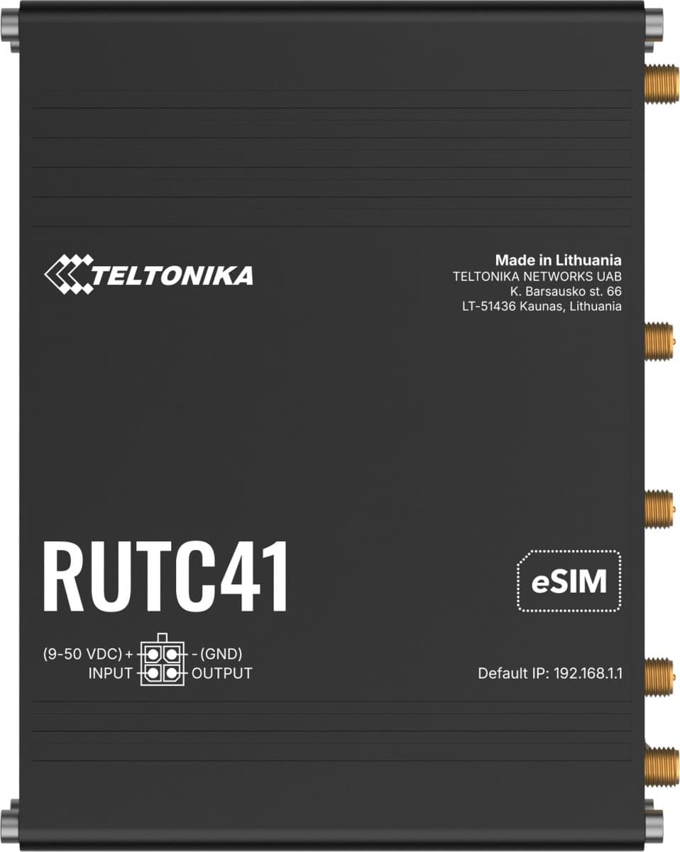Teltonika RUTC41 Průmyslový 4G Edge Router