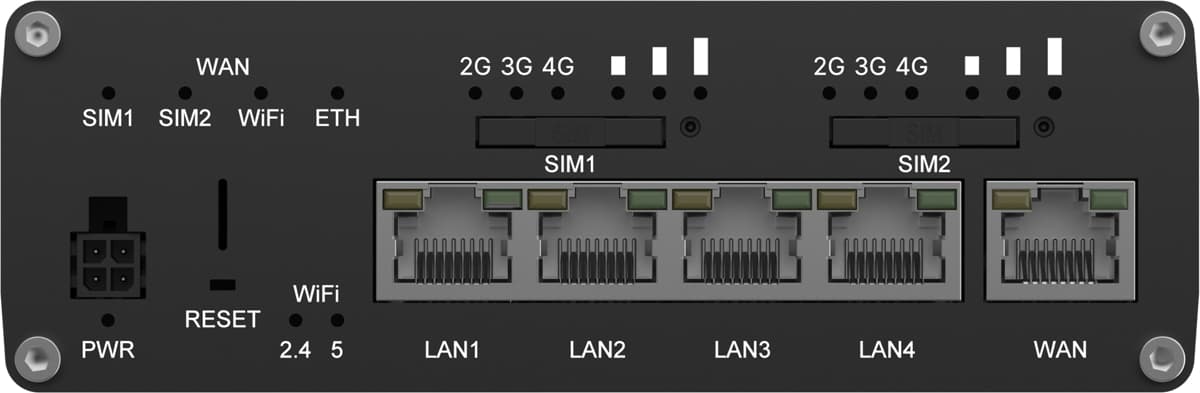 Teltonika RUTC42, Průmyslový 4G Wi-Fi 6 router