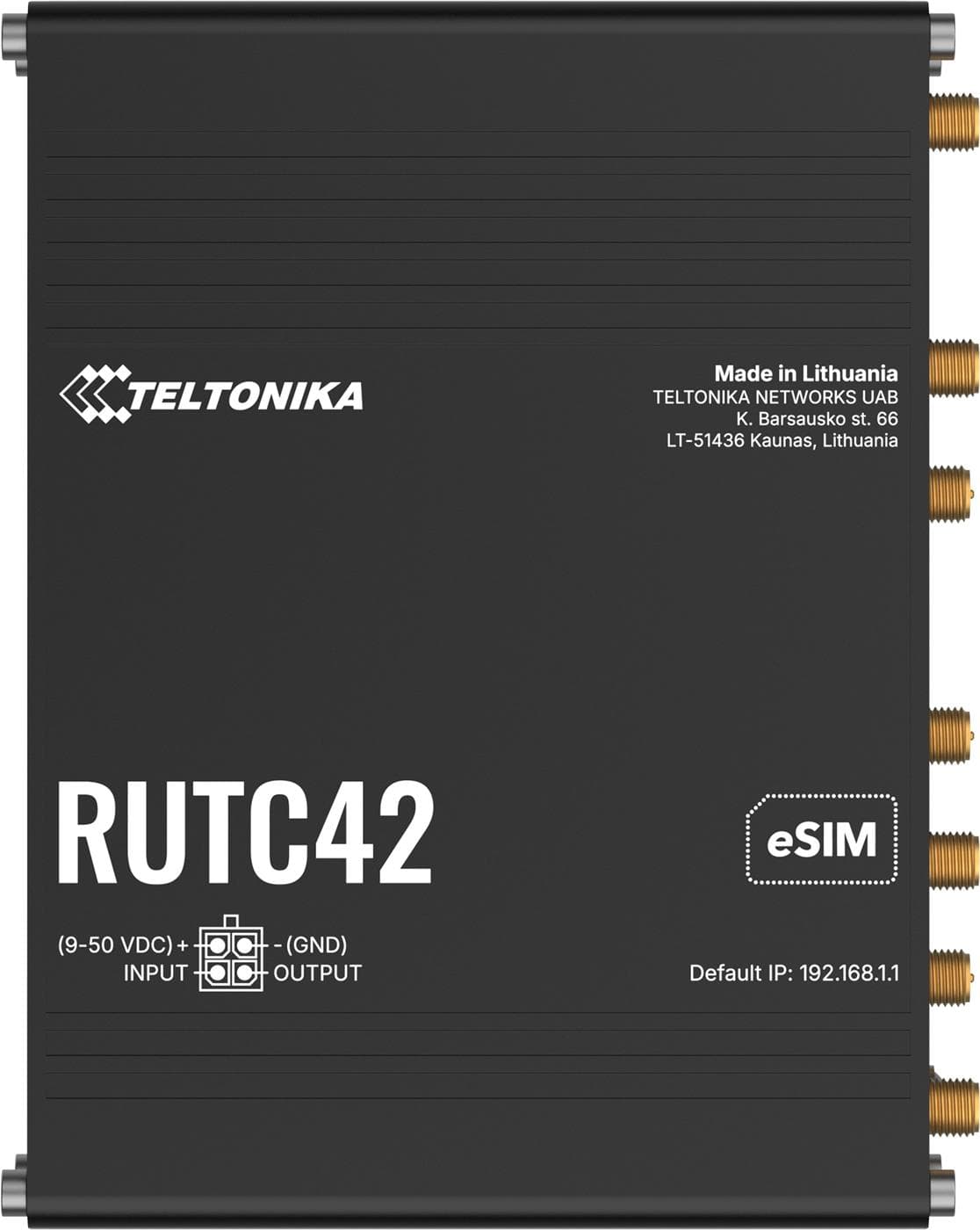 Teltonika RUTC42, Průmyslový 4G Wi-Fi 6 router