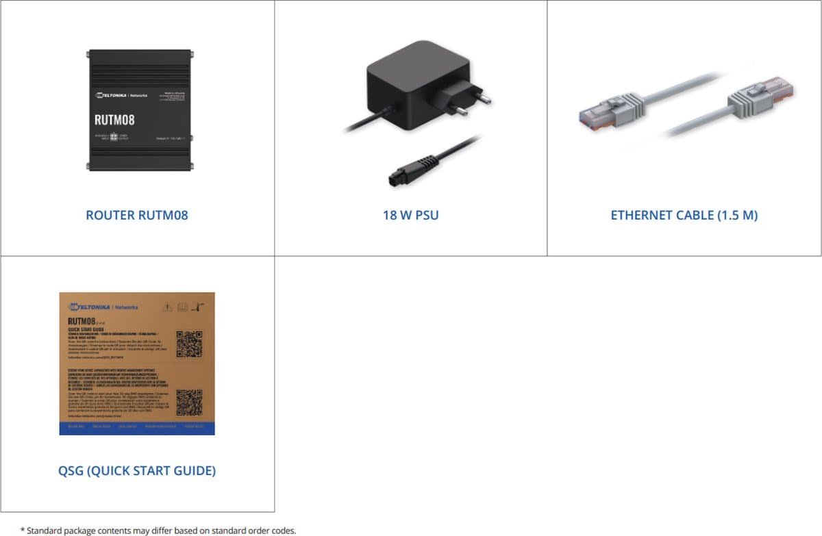 Teltonika RUTM08 Průmyslový Router