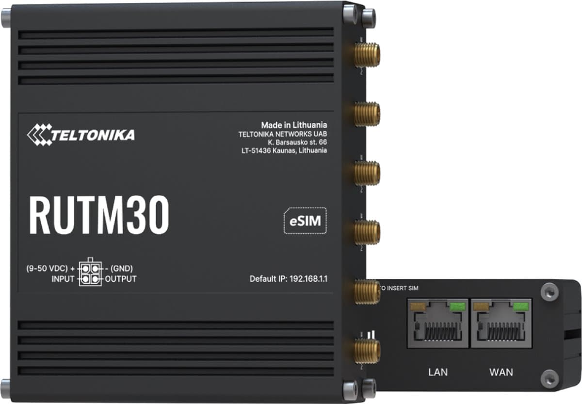 Teltonika RUTM30 kompaktní 5G Router
