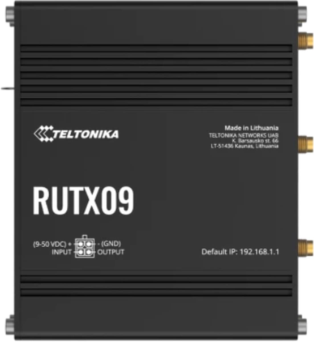 Teltonika RUTX09 Průmyslový LTE-A CAT6 Dual-SIM Router