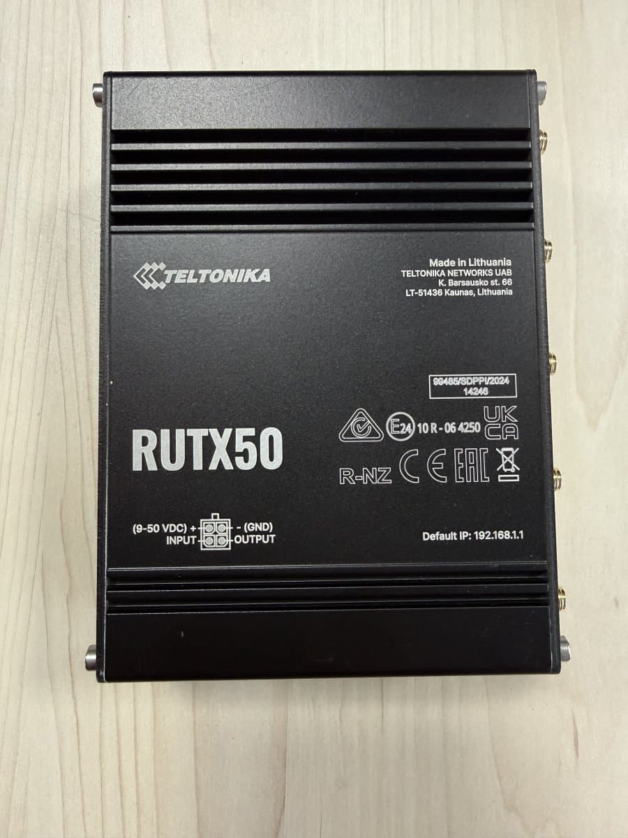 Teltonika RUTX50 Průmyslový 5G Router