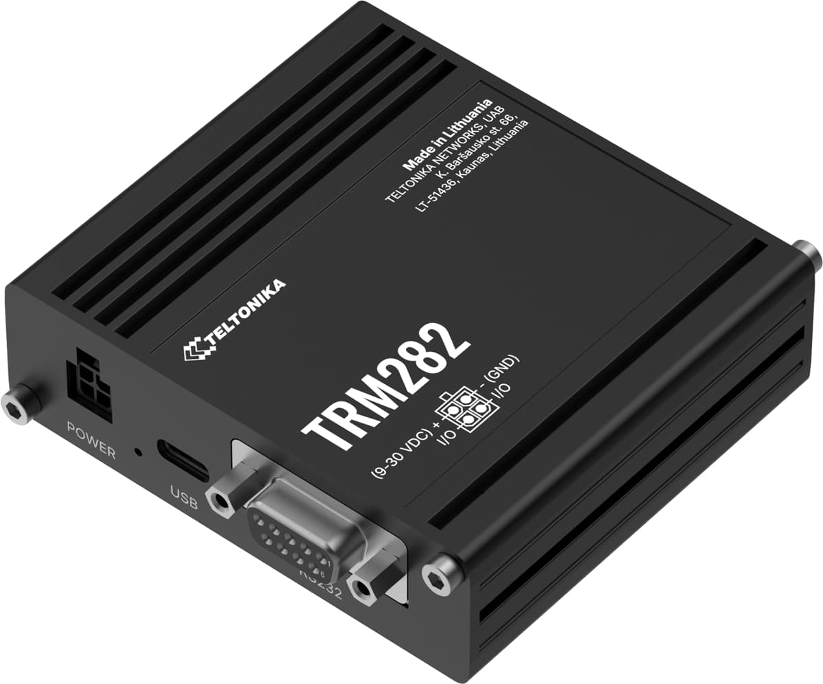 Teltonika TRM282, Průmyslový 4G modem