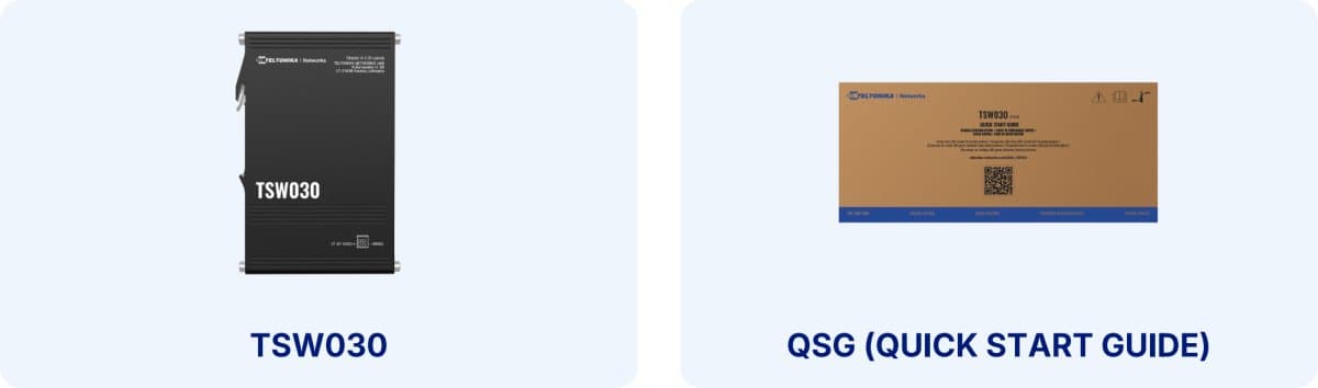 Teltonika TSW030 8-port Ethernetový Switch