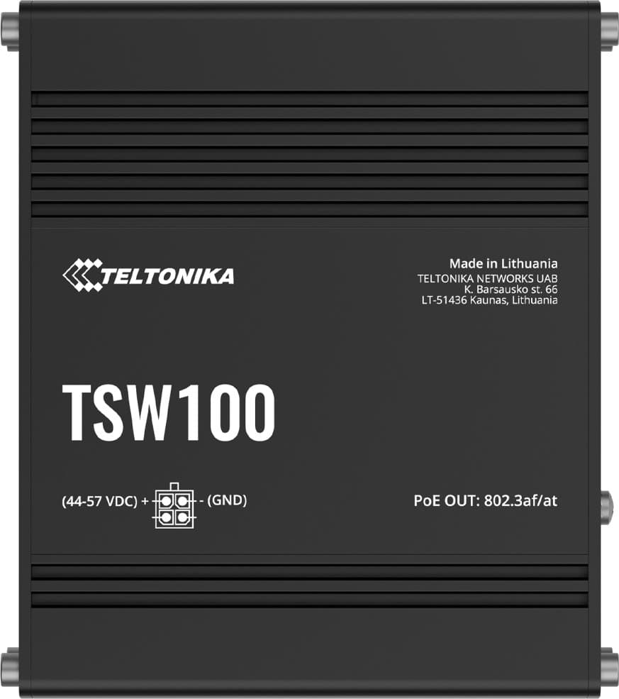 Teltonika TSW100 Průmyslový Nemanagovatelný Switch