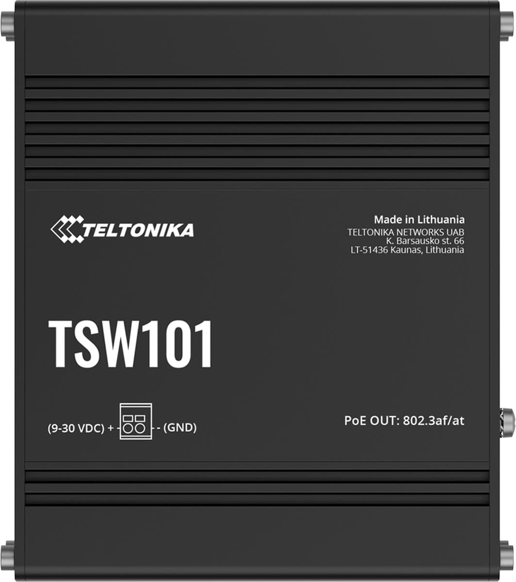 Teltonika TSW101 Průmyslový PoE Switch bez Managementu