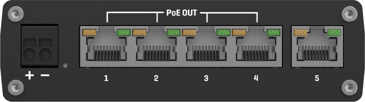 Teltonika TSW101 Průmyslový PoE Switch bez Managementu