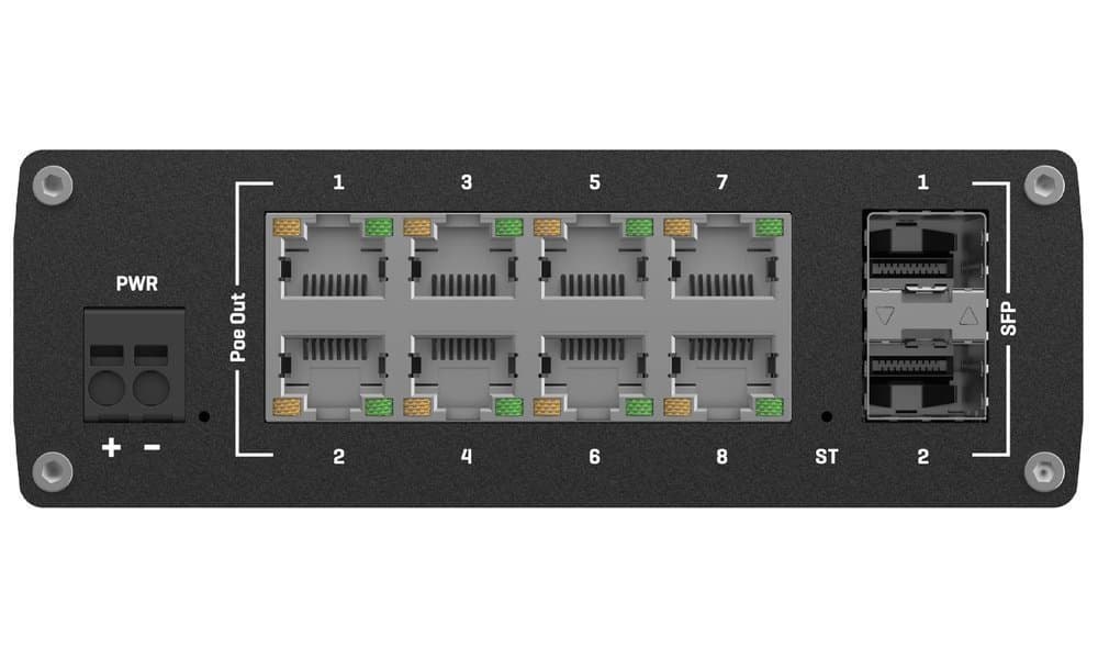Teltonika TSW202 Managovatelný PoE+ Switch