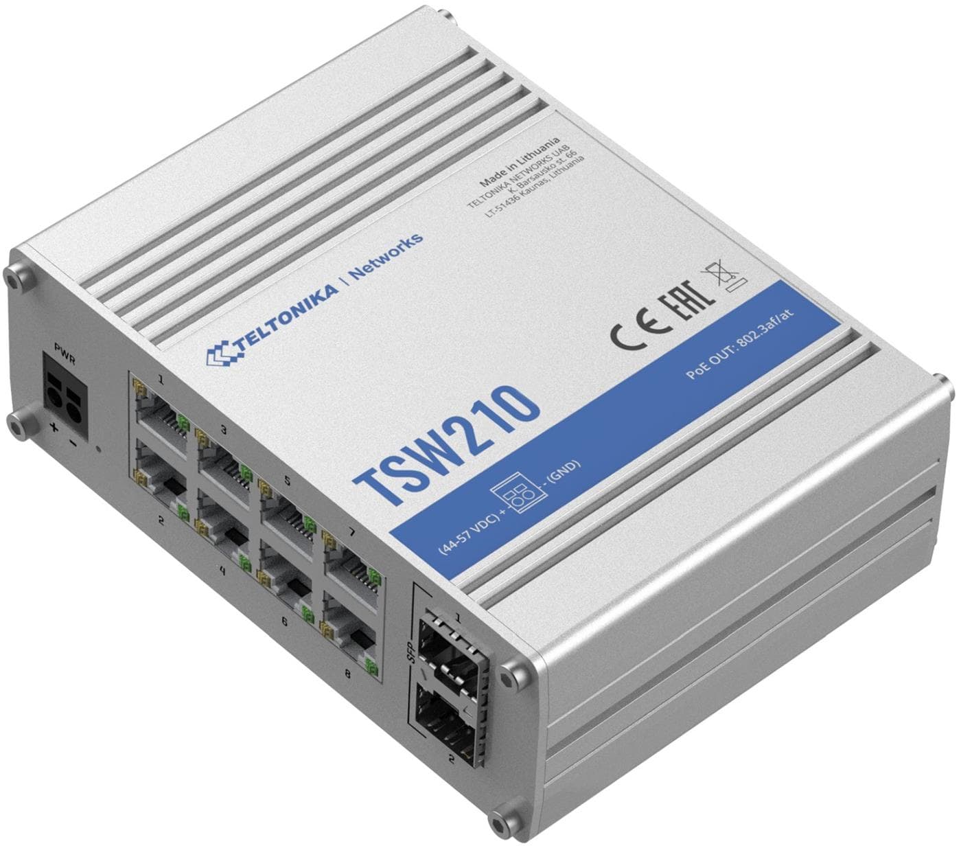 Teltonika TSW210 Průmyslový Switch bez Managementu