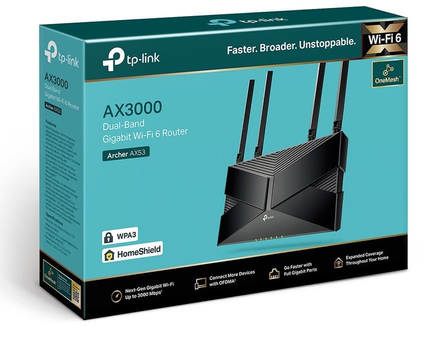 TP-Link Archer AX53 Wi-Fi 6 Router