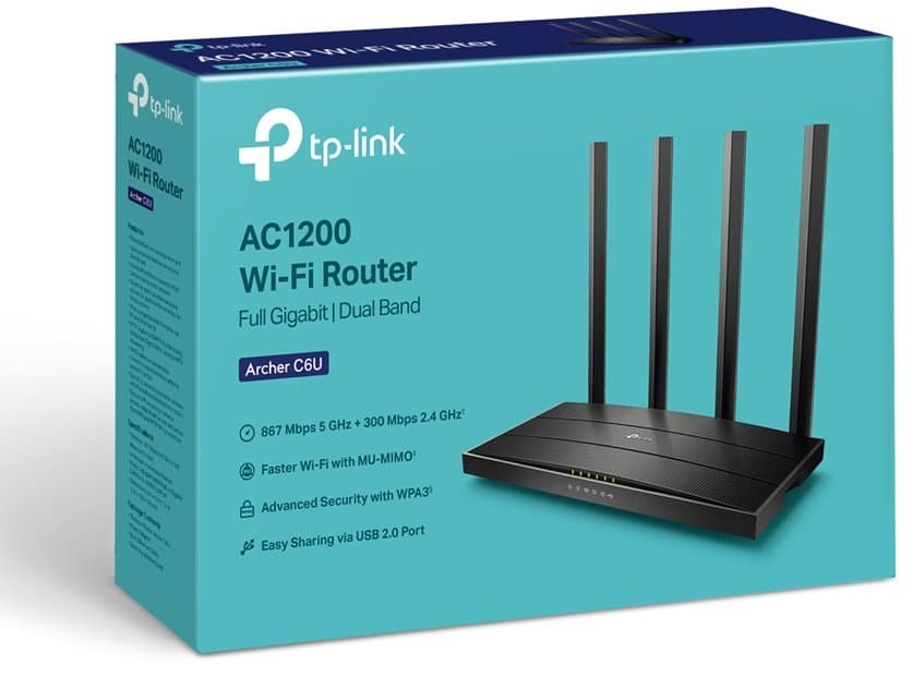 TP-Link Archer C6U Wi-Fi Router