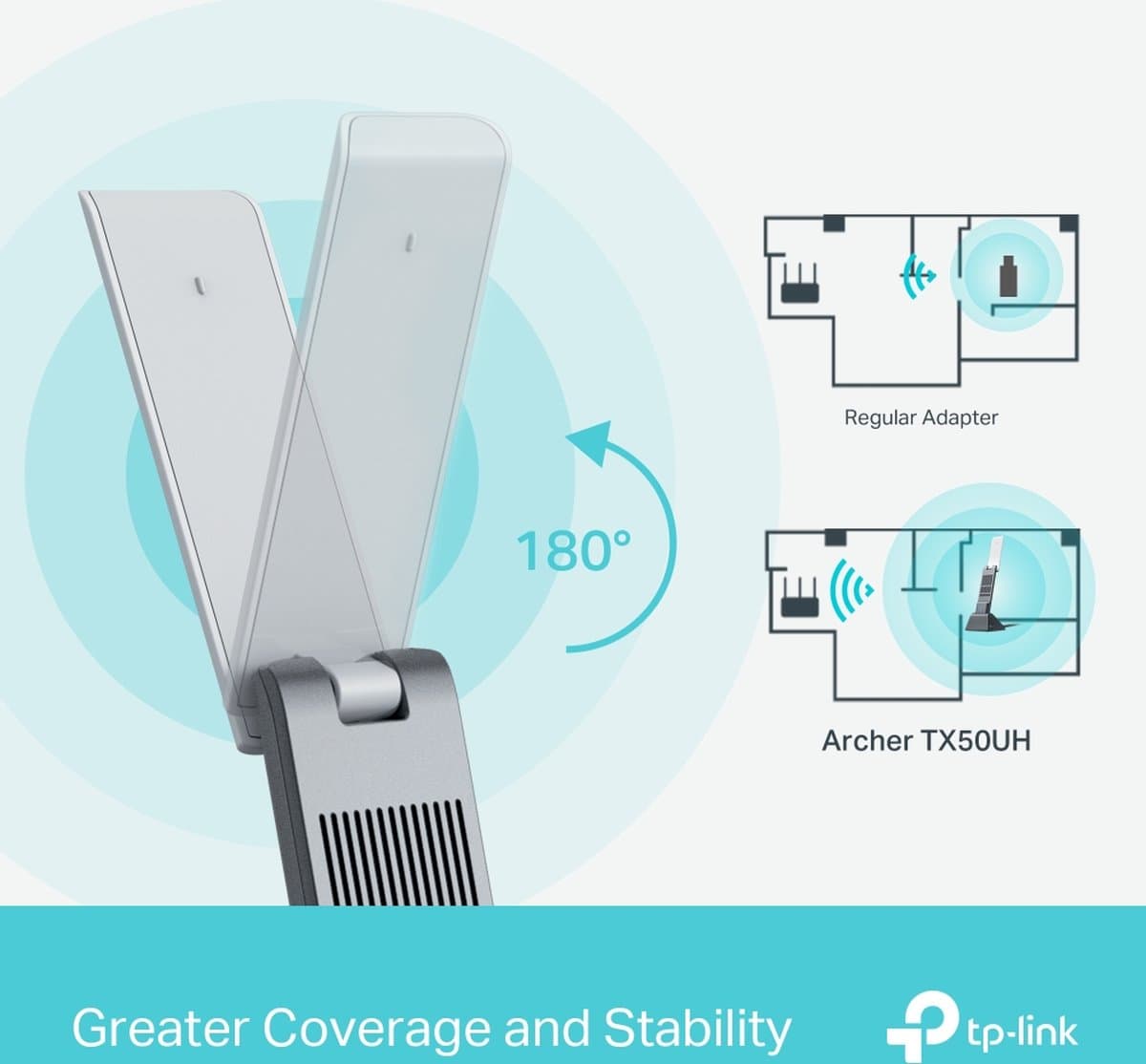 TP-Link Archer TX50UH - AX3000 Bezdrátový USB Adaptér