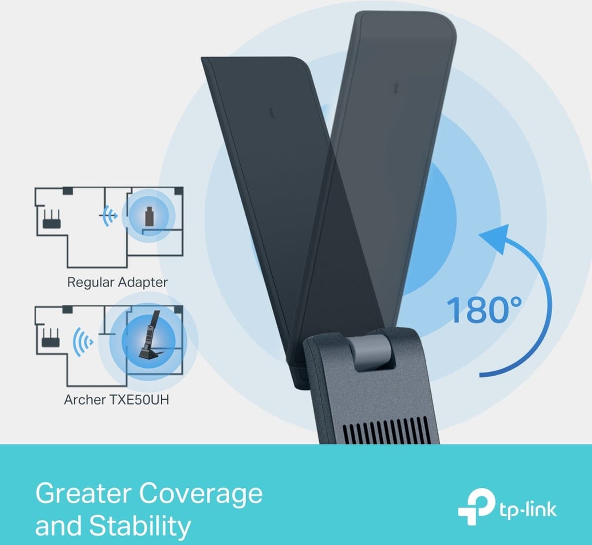 TP-Link Archer TXE50UH Wi-Fi 6E Wireless USB adapter