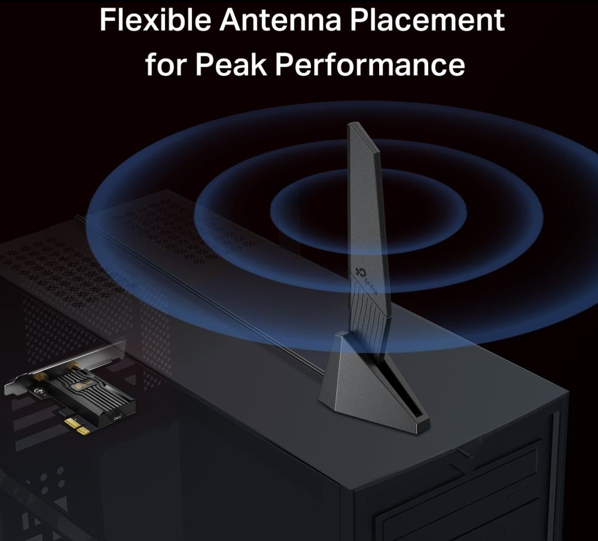 TP-Link Archer TXE73E, Wi-Fi 6E Bluetooth PCIe adaptér