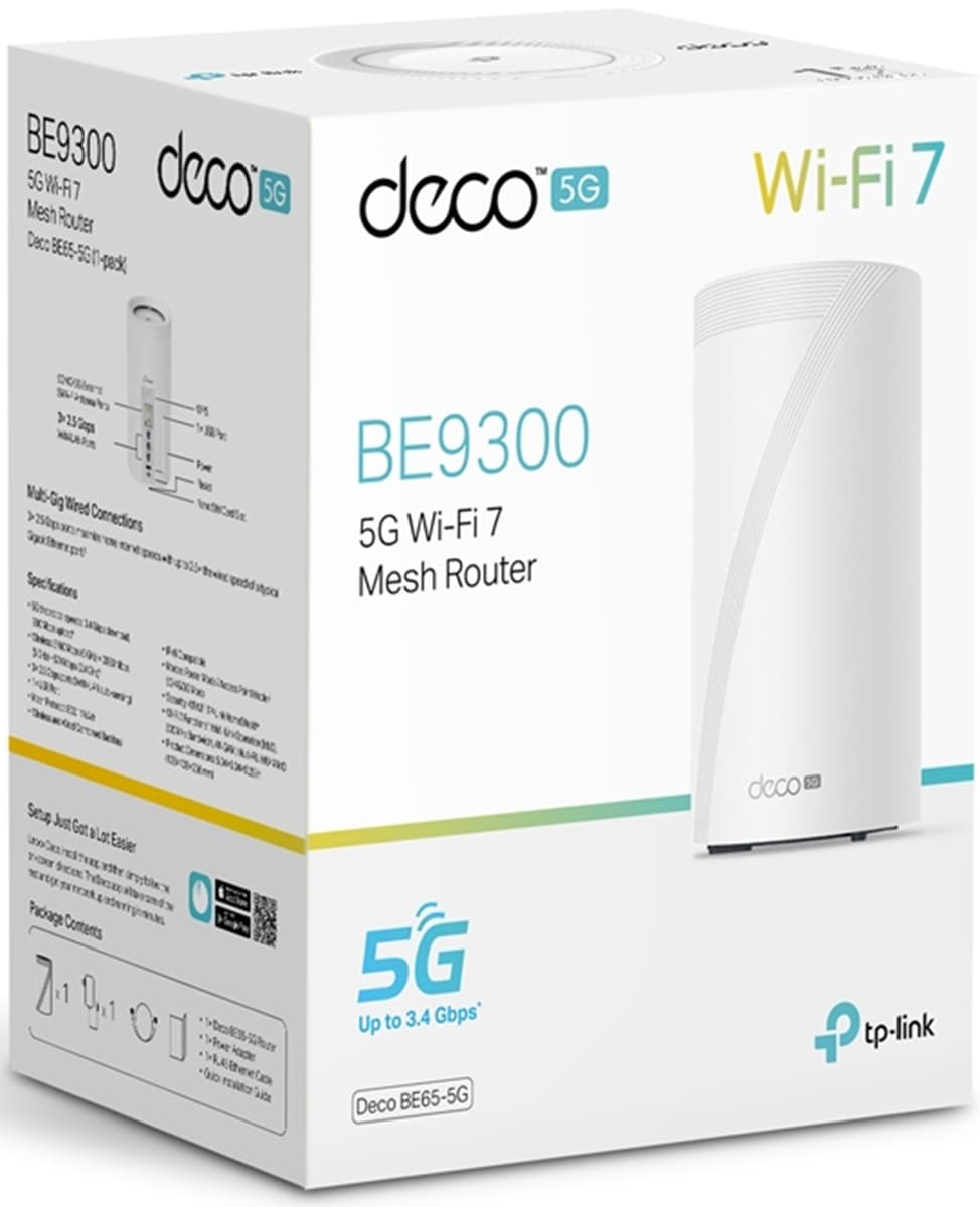 TP-Link Deco BE65-5G - Meshový Wi-Fi 7 5G systém (1-pack)