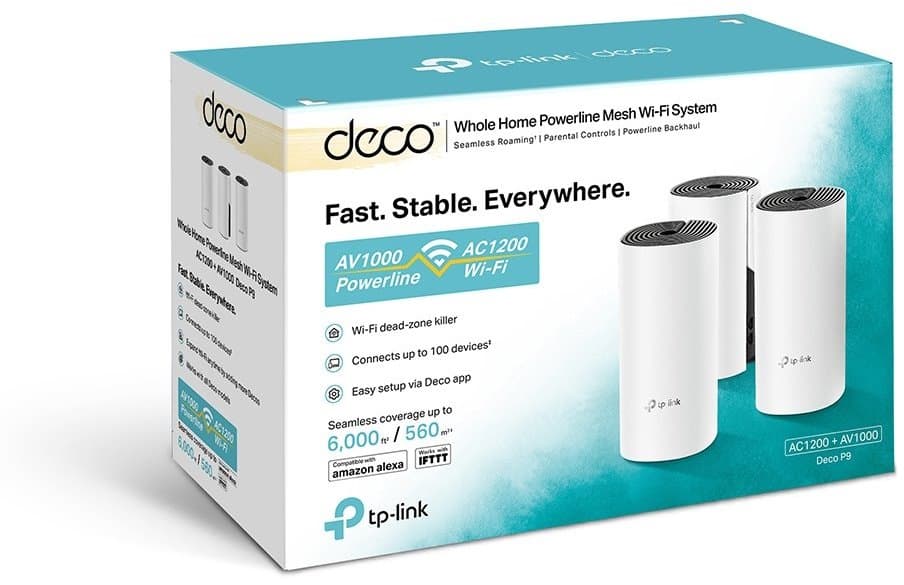 TP-Link Deco P9(3-pack) - Meshový Wi-Fi systém (3-pack)
