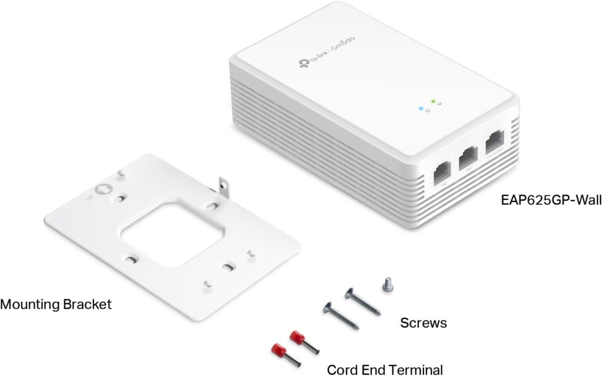 TP-Link EAP625GP-Wall - Omada Wi-Fi 6 GPON Access Point