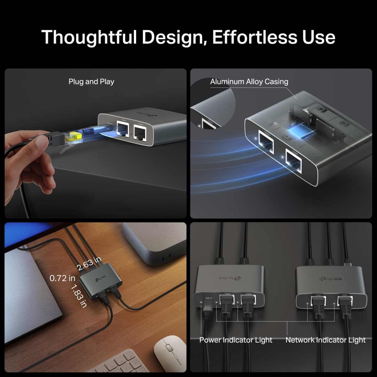 TP-Link EH310, Gigabitový ethernetový splitter