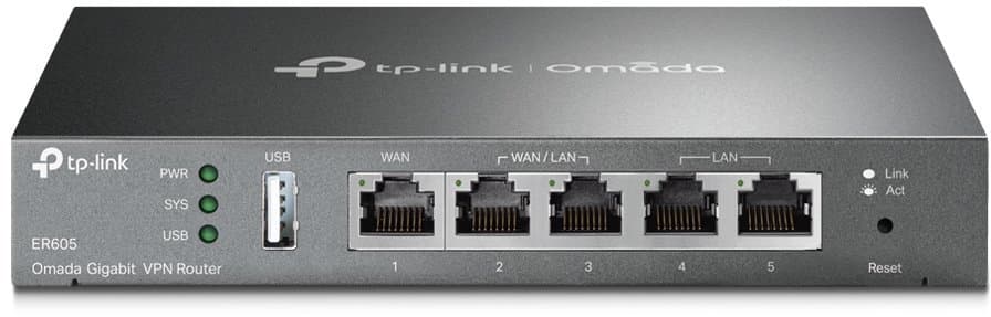 TP-Link ER605 Gigabitový Multi-WAN VPN Router, verze 2