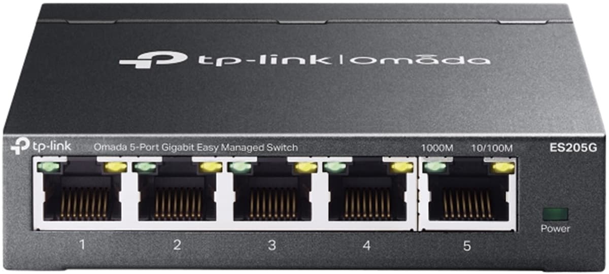 TP-Link ES205G - Omada 5-portový Easy Managed Switch 
