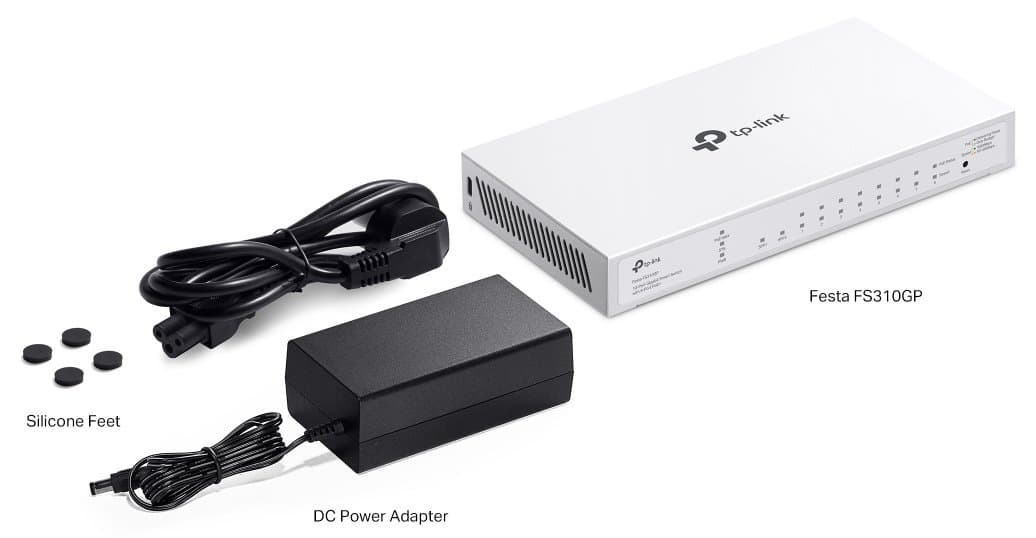 TP-Link Festa FS310GP Smart PoE+ Switch