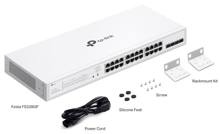 TP-Link Festa FS328GP Smart PoE+ Switch