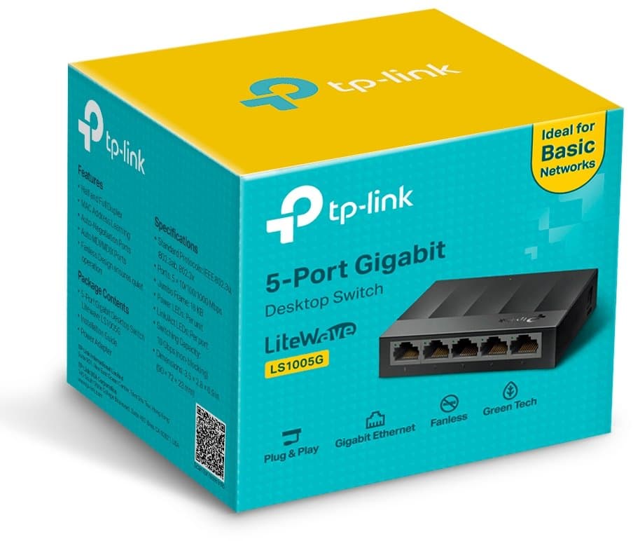 TP-Link LS1005G Gigabitový switch