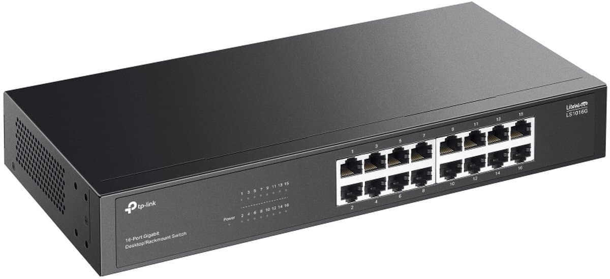 TP-Link LS1016G - 16-portový Gigabitový switch