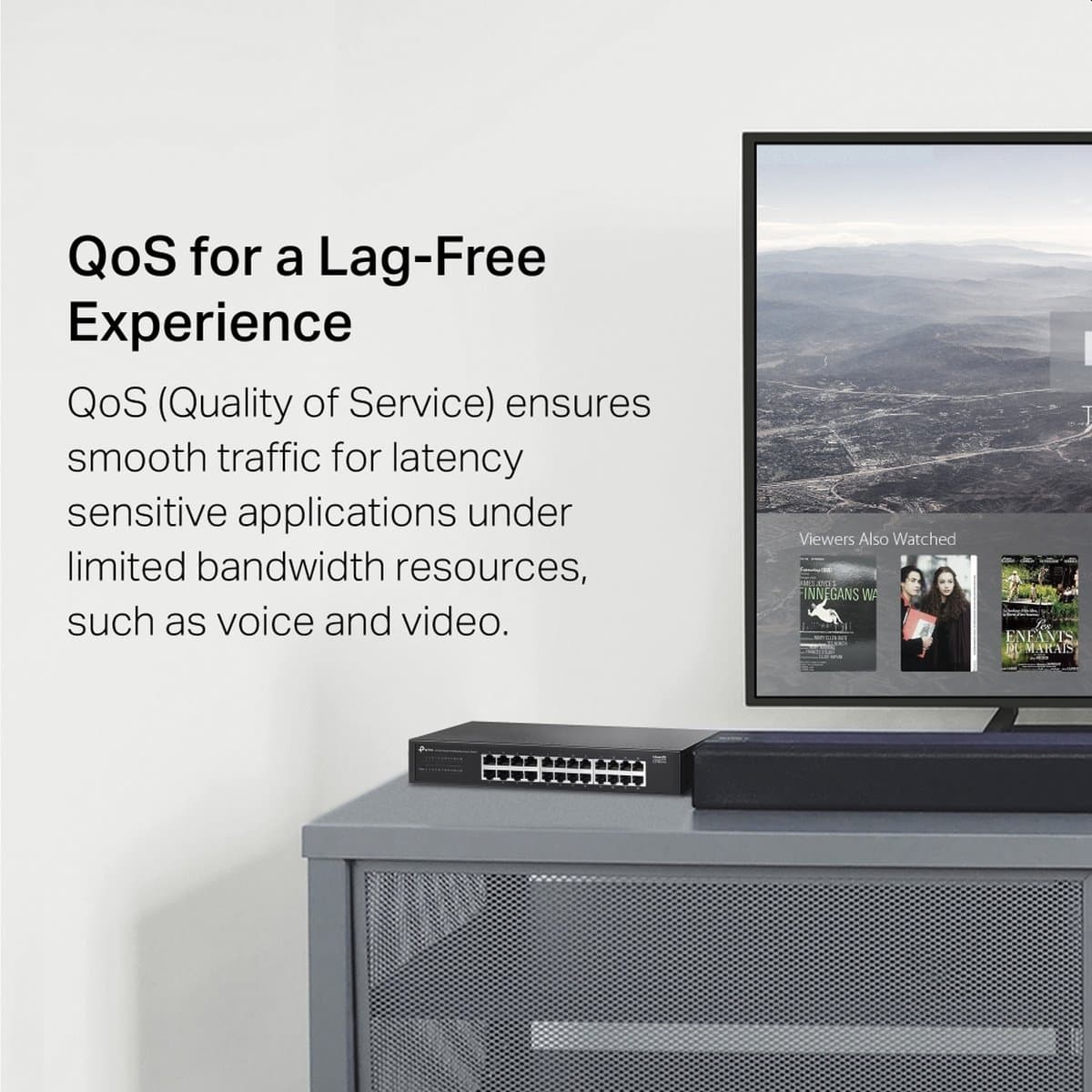 TP-Link LS1024G - 24-portový Gigabitový switch