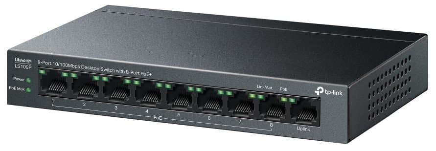 TP-Link LS109P PoE switch