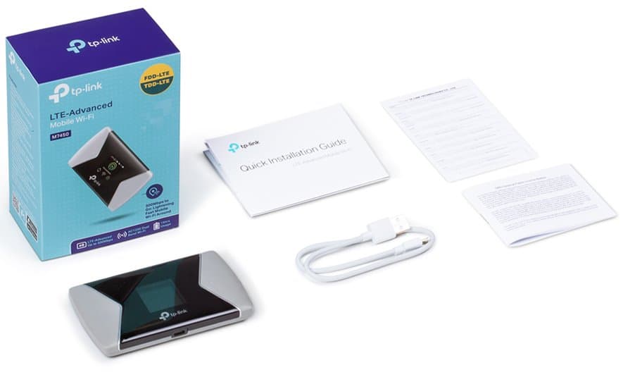 TP-Link M7450, kapesní 4G LTE router