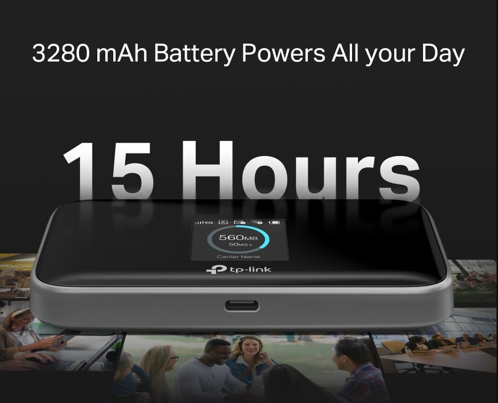 TP-Link M7450, kapesní 4G LTE router
