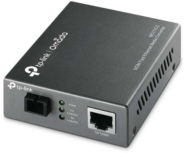 TP-Link MC111CS SingleMode konvertor, 10/100Mbps, 1x SC
