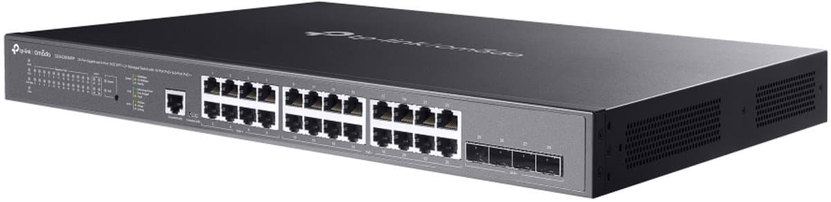 TP-Link SG3428XMPP, Omada managed switch L2+, PoE++, 500W