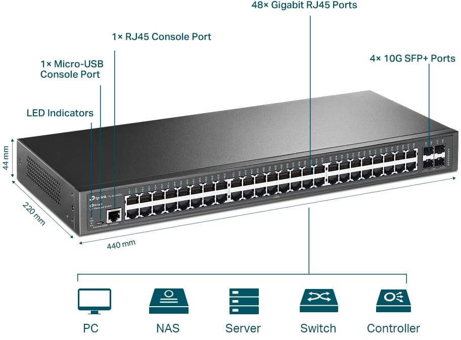 TP-Link SG3452X JetStream Switch