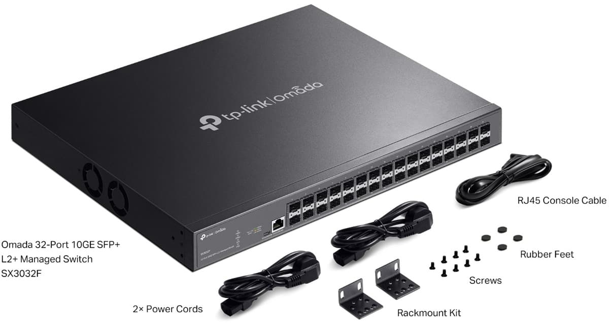 TP-Link SX3032F - Omada 32-Port 10G SFP+ L2+ Managed Switch
