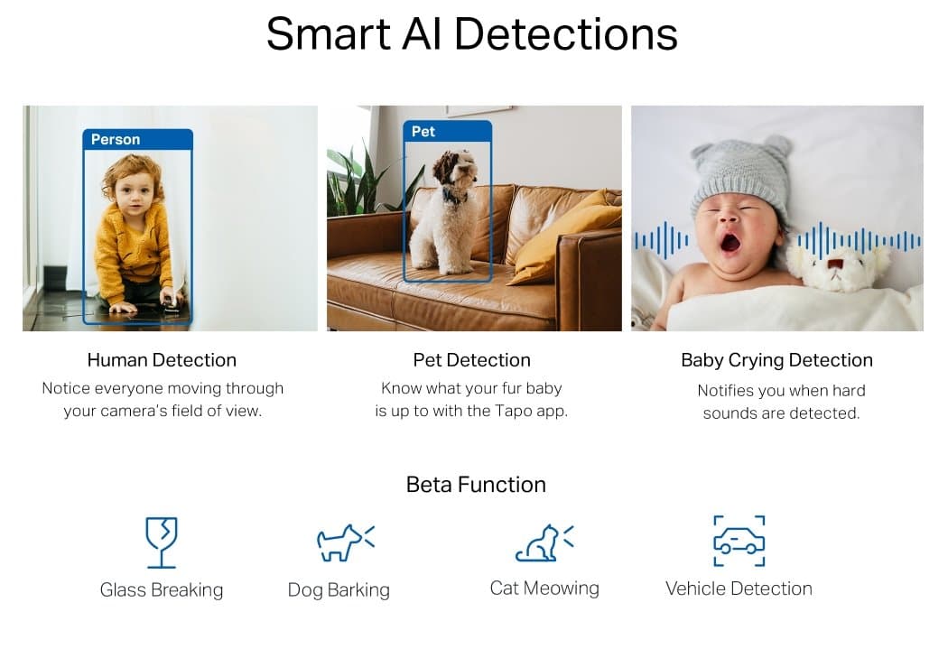TP-Link Tapo C220 - Domácí bezpečnostní Wi-Fi kamera, 4MP