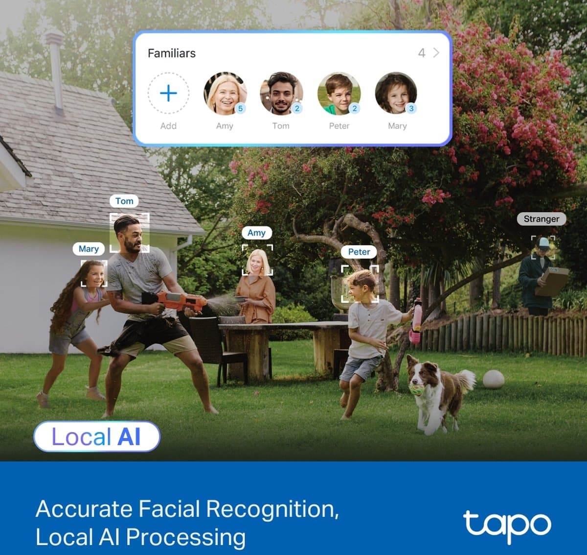 TP-Link Tapo C560WS - Venkovní otočná IP kamera s Wi-Fi