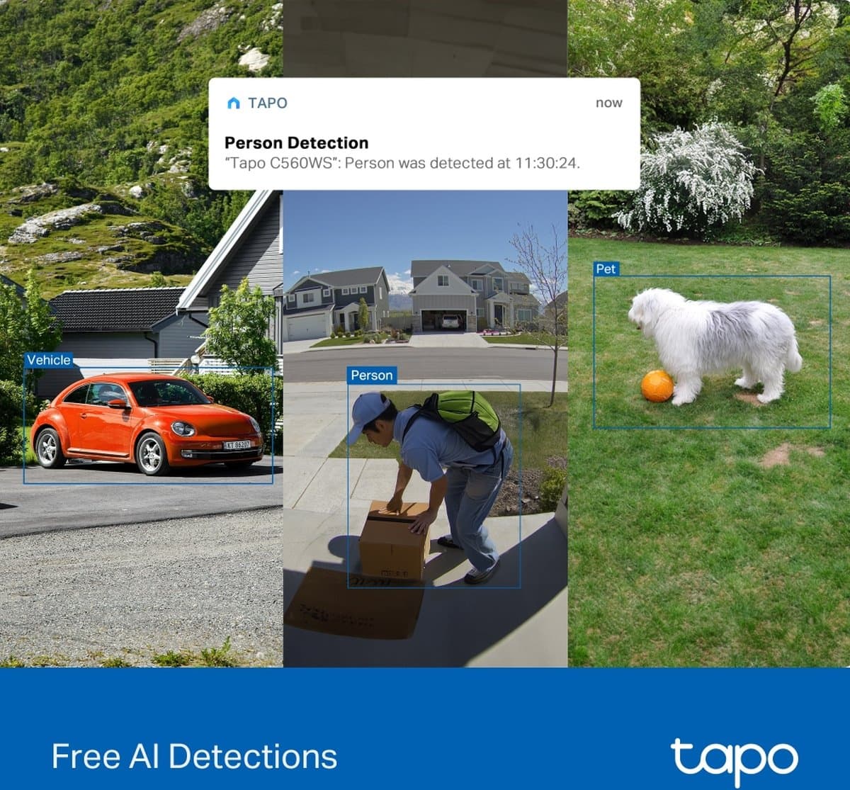 TP-Link Tapo C560WS - Venkovní otočná IP kamera s Wi-Fi