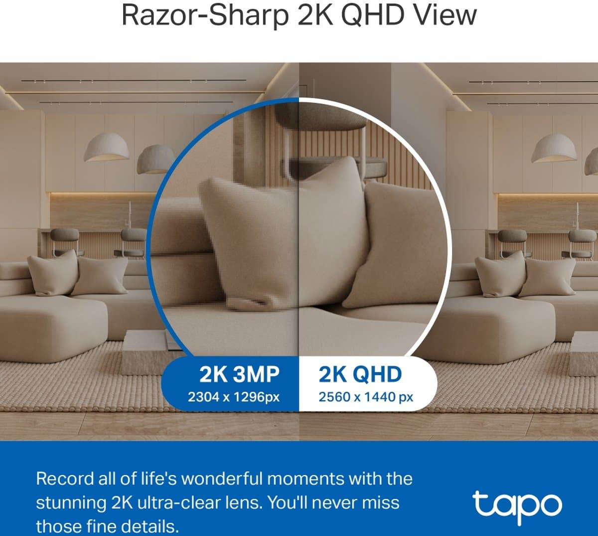 TP-Link Tapo TC72 - Domácí bezpečnostní Wi-Fi kamera s AI