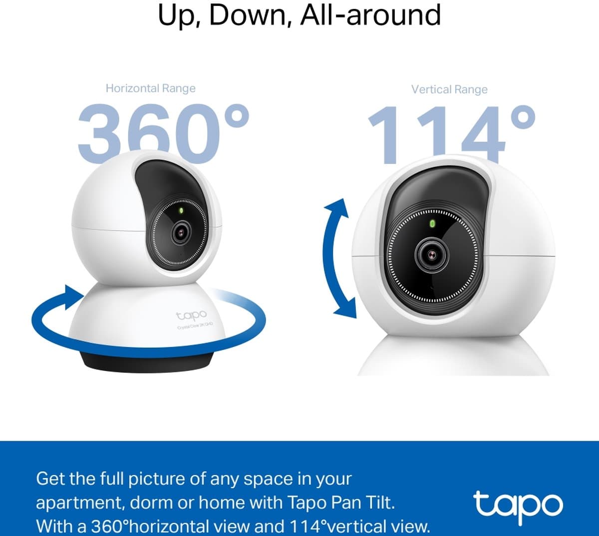 TP-Link Tapo TC72 - Domácí bezpečnostní Wi-Fi kamera s AI