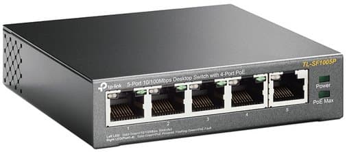 TP-Link TL-SF1005P PoE switch