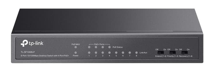TP-Link TL-SF1008LP PoE switch