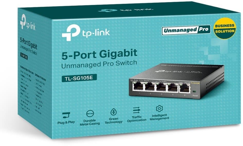 TP-Link TL-SG105E Gigabit easy smart switch