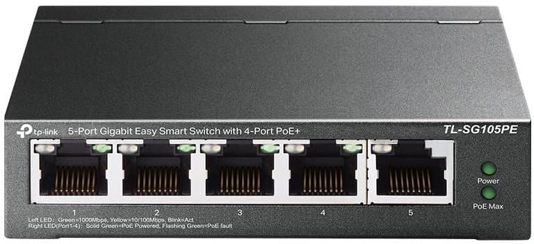 TP-Link TL-SG105PE PoE switch