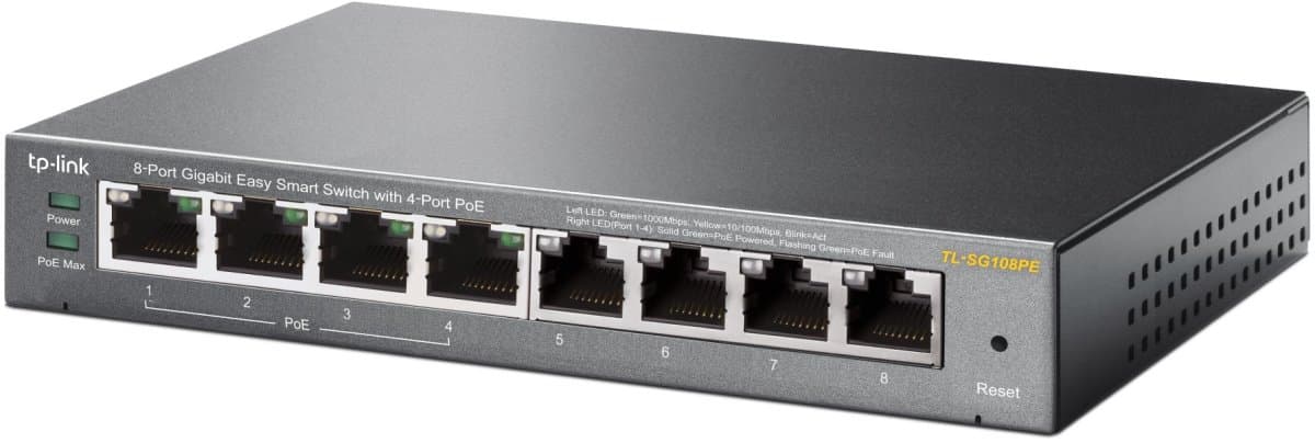 TP-Link TL-SG108PE PoE Switch
