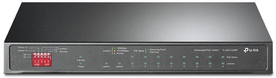 TP-Link TL-SG1210MP Gigabitový PoE Switch