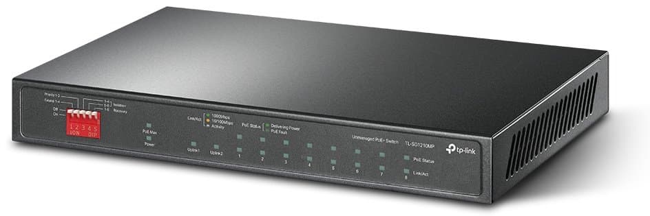 TP-Link TL-SG1210MP Gigabitový PoE Switch