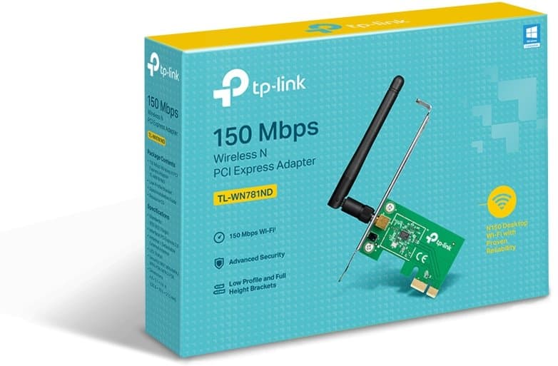 TP-Link TL-WN781ND Wireless PCI express adapter 150Mbps